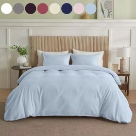 Serta Simply Clean Solid Duvet Cover (Option: W13718008)