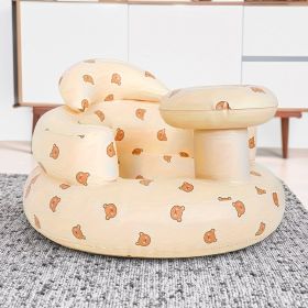 1pc Baby Sofa Chair, Plastic Wraparound Support Seat, Portable Rocking Chair for Infants Aged 3 Months+, Exercise Sitting & Standing, Spine Prote (Style: bear)